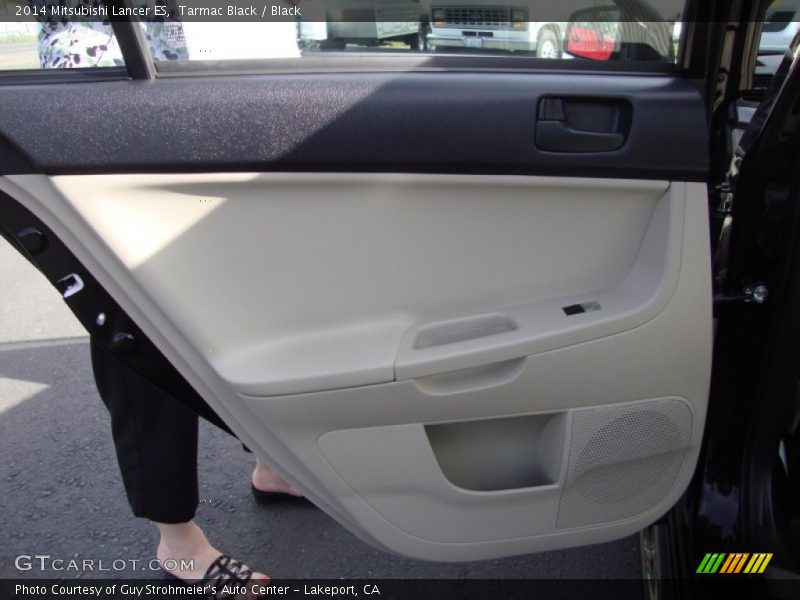 Tarmac Black / Black 2014 Mitsubishi Lancer ES