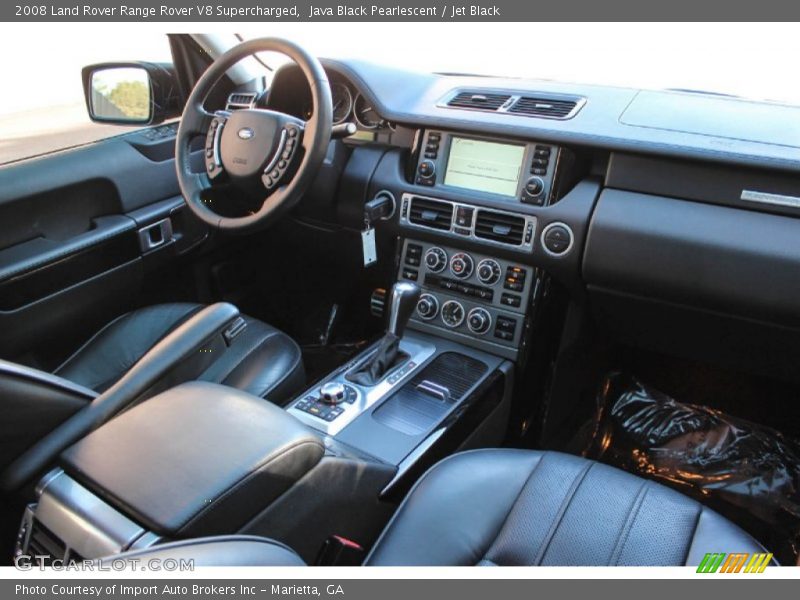 Java Black Pearlescent / Jet Black 2008 Land Rover Range Rover V8 Supercharged