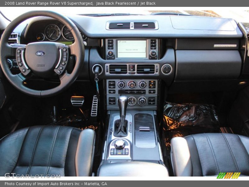 Java Black Pearlescent / Jet Black 2008 Land Rover Range Rover V8 Supercharged