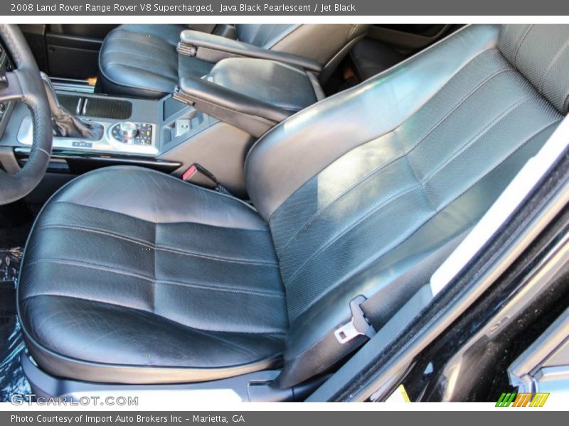 Java Black Pearlescent / Jet Black 2008 Land Rover Range Rover V8 Supercharged