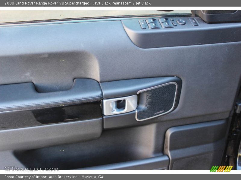 Java Black Pearlescent / Jet Black 2008 Land Rover Range Rover V8 Supercharged