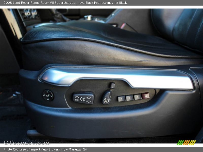 Java Black Pearlescent / Jet Black 2008 Land Rover Range Rover V8 Supercharged