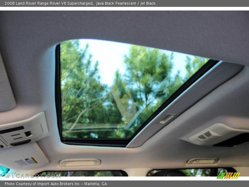 Java Black Pearlescent / Jet Black 2008 Land Rover Range Rover V8 Supercharged