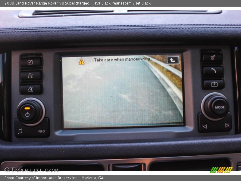 Java Black Pearlescent / Jet Black 2008 Land Rover Range Rover V8 Supercharged