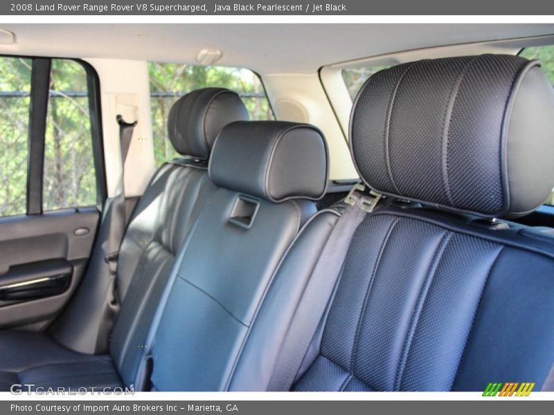 Java Black Pearlescent / Jet Black 2008 Land Rover Range Rover V8 Supercharged