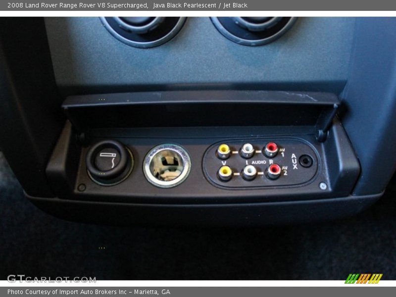 Java Black Pearlescent / Jet Black 2008 Land Rover Range Rover V8 Supercharged