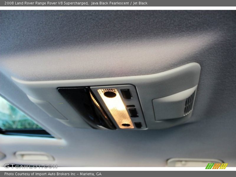 Java Black Pearlescent / Jet Black 2008 Land Rover Range Rover V8 Supercharged