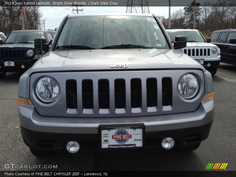 Bright Silver Metallic / Dark Slate Gray 2014 Jeep Patriot Latitude