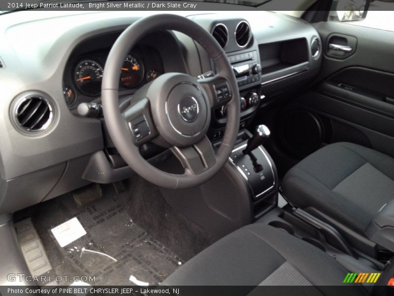 Bright Silver Metallic / Dark Slate Gray 2014 Jeep Patriot Latitude