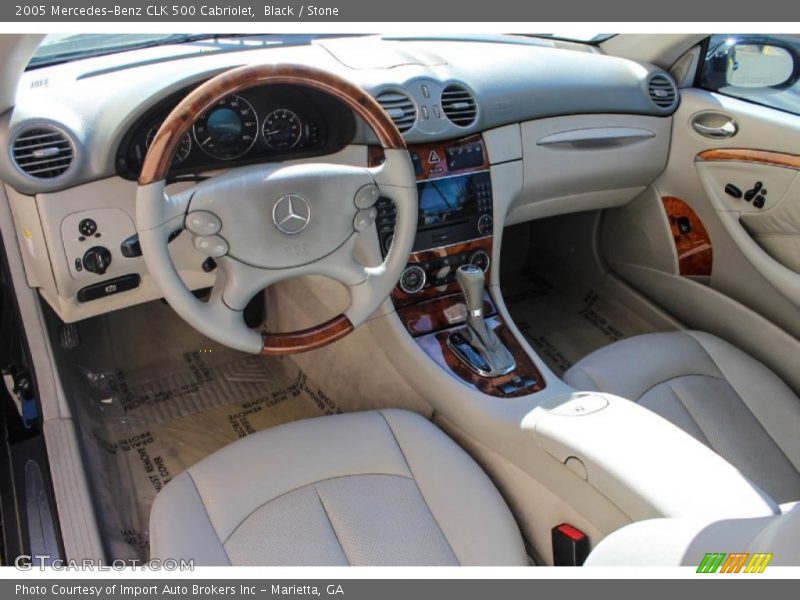  2005 CLK 500 Cabriolet Stone Interior