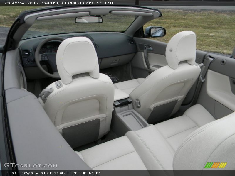 Celestial Blue Metallic / Calcite 2009 Volvo C70 T5 Convertible