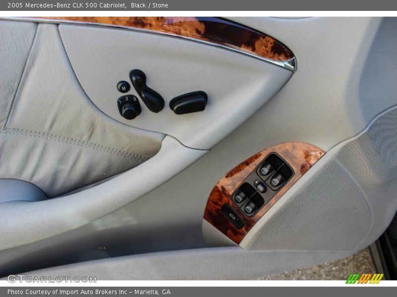 Controls of 2005 CLK 500 Cabriolet