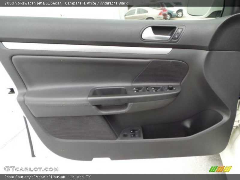 Campanella White / Anthracite Black 2008 Volkswagen Jetta SE Sedan