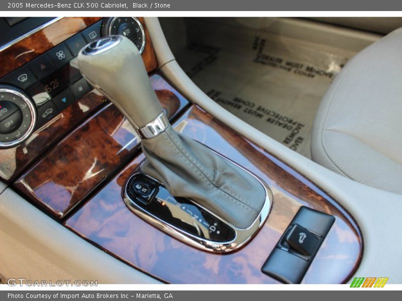  2005 CLK 500 Cabriolet 7 Speed Automatic Shifter