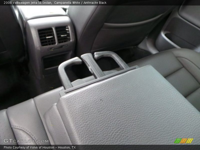 Campanella White / Anthracite Black 2008 Volkswagen Jetta SE Sedan