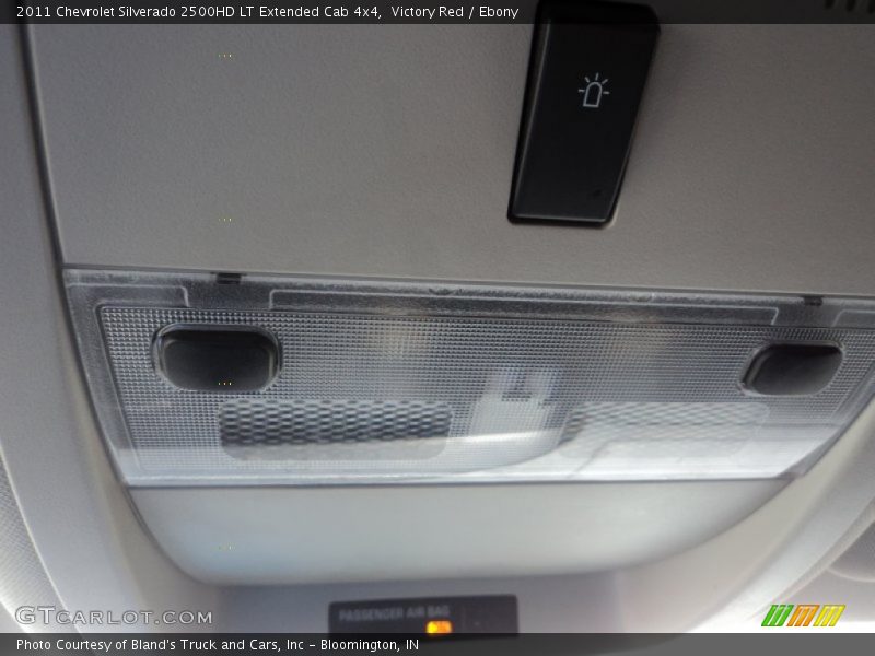 Victory Red / Ebony 2011 Chevrolet Silverado 2500HD LT Extended Cab 4x4
