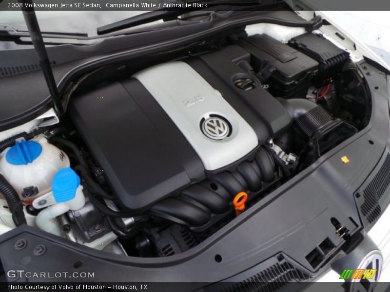 Campanella White / Anthracite Black 2008 Volkswagen Jetta SE Sedan