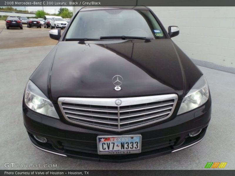 Black / Grey/Black 2008 Mercedes-Benz C 300 Luxury
