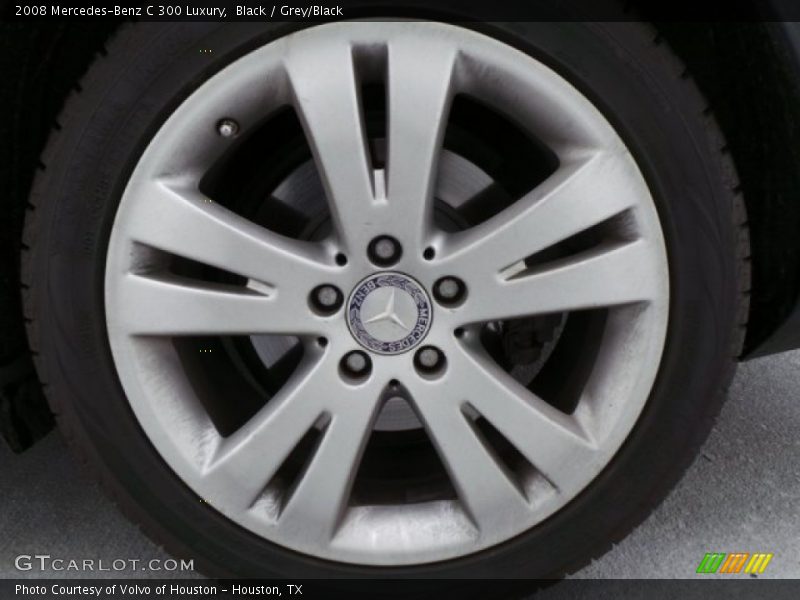 Black / Grey/Black 2008 Mercedes-Benz C 300 Luxury