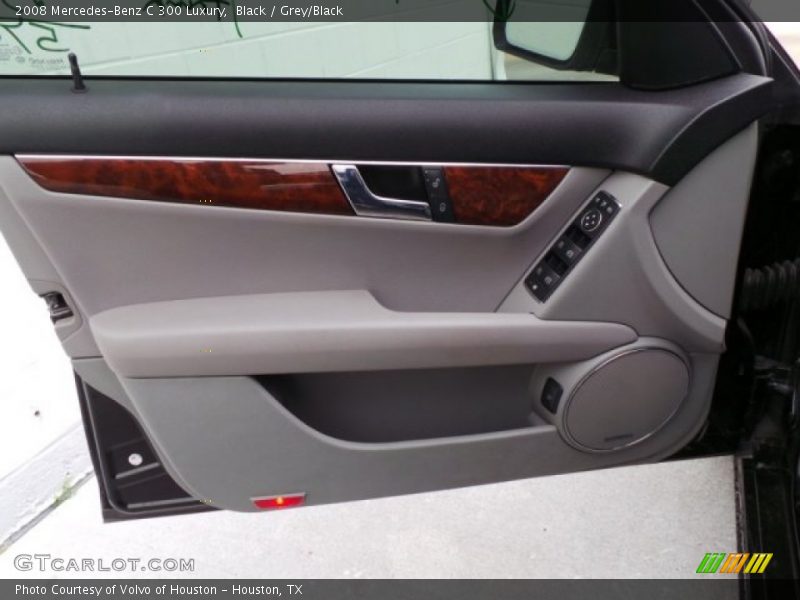 Black / Grey/Black 2008 Mercedes-Benz C 300 Luxury
