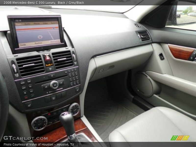 Black / Grey/Black 2008 Mercedes-Benz C 300 Luxury
