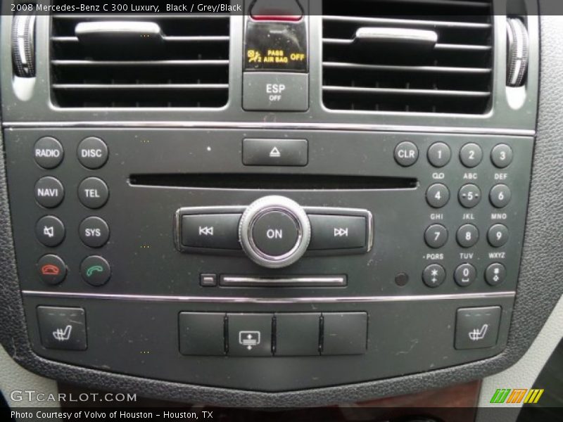 Black / Grey/Black 2008 Mercedes-Benz C 300 Luxury