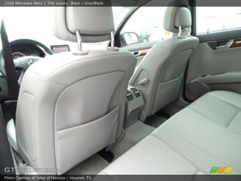 Black / Grey/Black 2008 Mercedes-Benz C 300 Luxury
