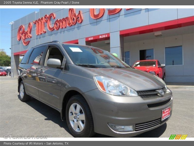 Phantom Gray Pearl / Stone 2005 Toyota Sienna XLE