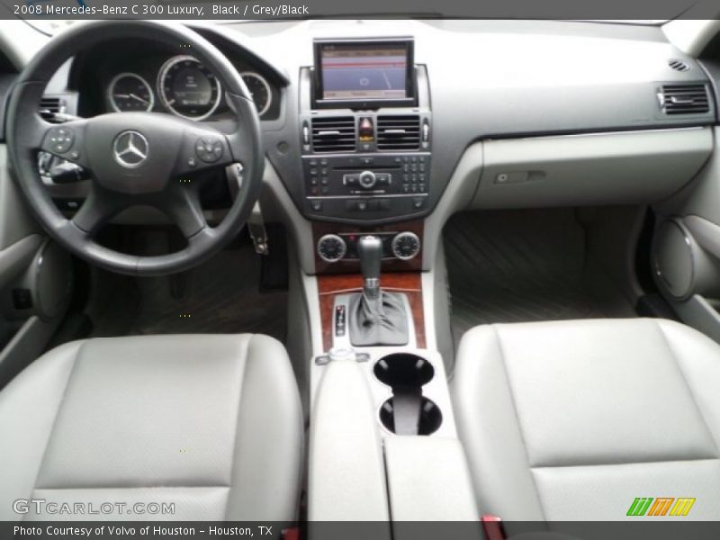 Black / Grey/Black 2008 Mercedes-Benz C 300 Luxury
