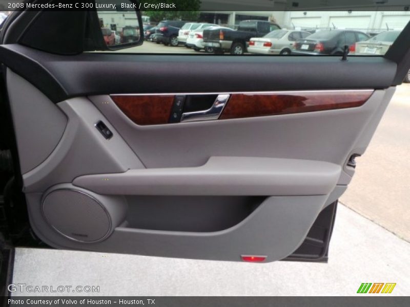 Black / Grey/Black 2008 Mercedes-Benz C 300 Luxury