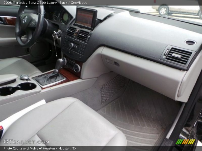 Black / Grey/Black 2008 Mercedes-Benz C 300 Luxury