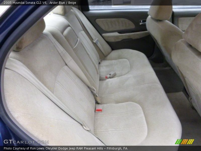 Ardor Blue / Beige 2005 Hyundai Sonata GLS V6