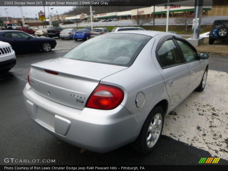Bright Silver Metallic / Dark Slate Gray 2003 Dodge Neon SXT