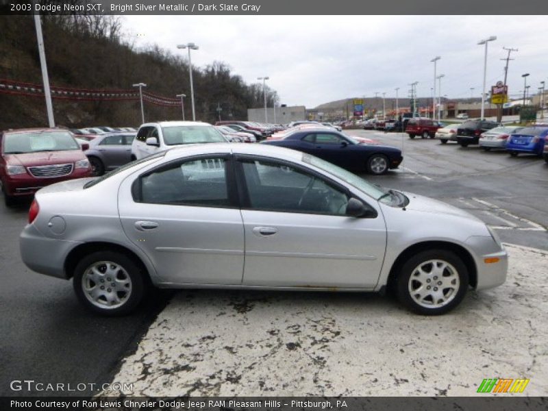 Bright Silver Metallic / Dark Slate Gray 2003 Dodge Neon SXT