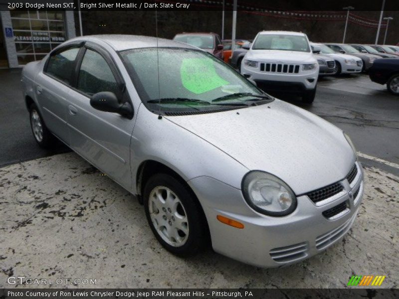 Bright Silver Metallic / Dark Slate Gray 2003 Dodge Neon SXT
