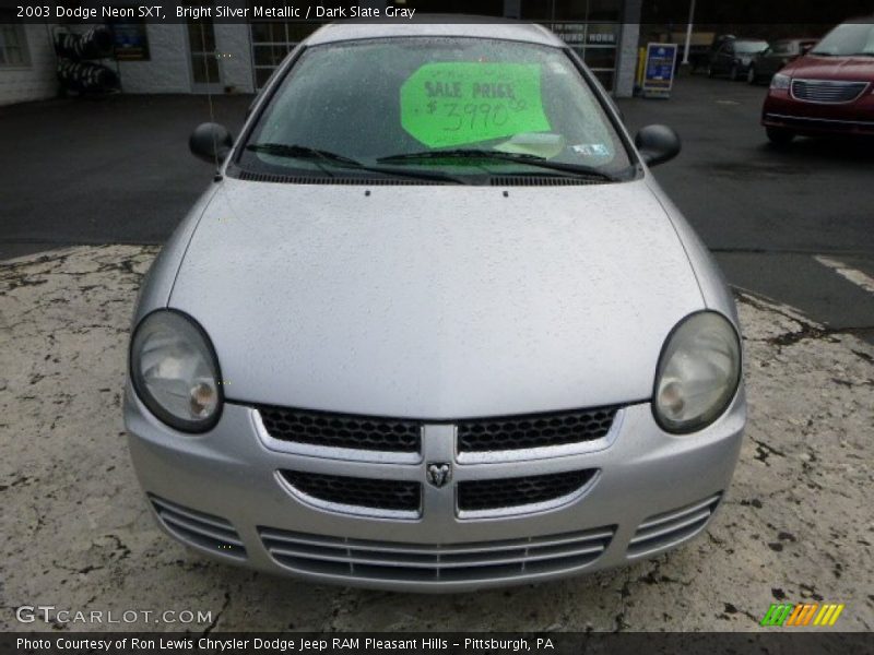 Bright Silver Metallic / Dark Slate Gray 2003 Dodge Neon SXT