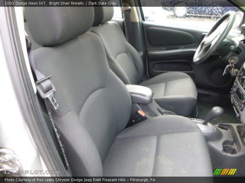 Bright Silver Metallic / Dark Slate Gray 2003 Dodge Neon SXT