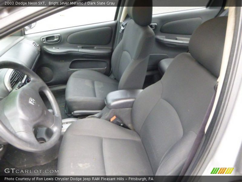 Bright Silver Metallic / Dark Slate Gray 2003 Dodge Neon SXT