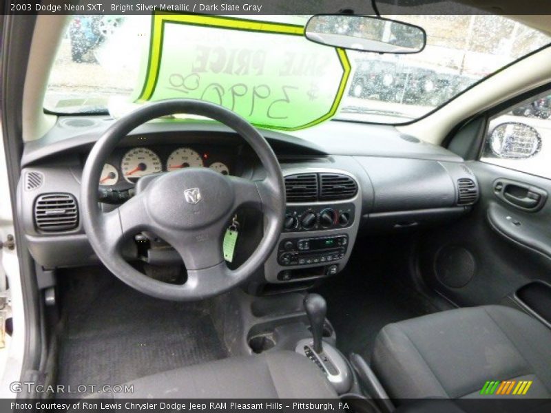 Bright Silver Metallic / Dark Slate Gray 2003 Dodge Neon SXT