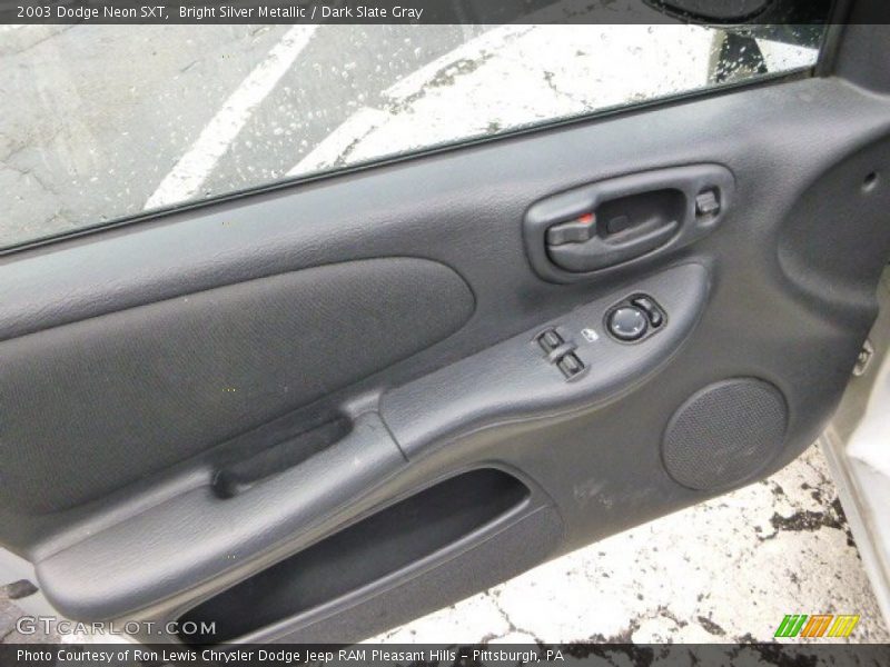 Bright Silver Metallic / Dark Slate Gray 2003 Dodge Neon SXT