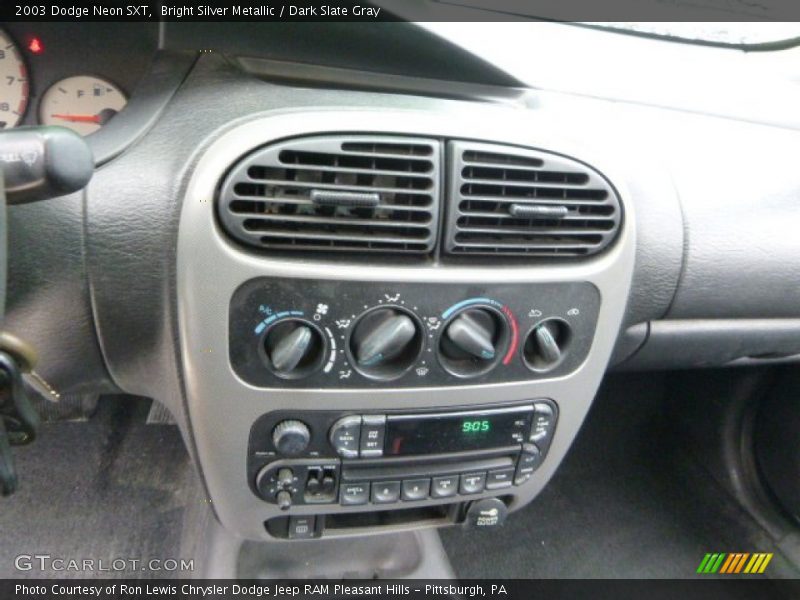 Bright Silver Metallic / Dark Slate Gray 2003 Dodge Neon SXT