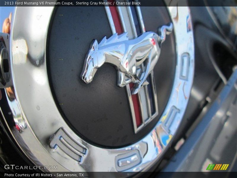 Sterling Gray Metallic / Charcoal Black 2013 Ford Mustang V6 Premium Coupe