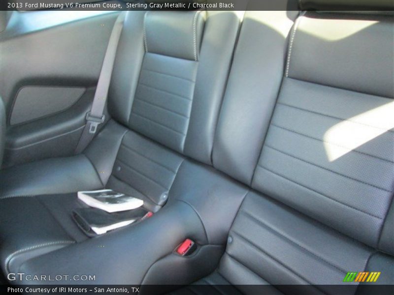 Sterling Gray Metallic / Charcoal Black 2013 Ford Mustang V6 Premium Coupe