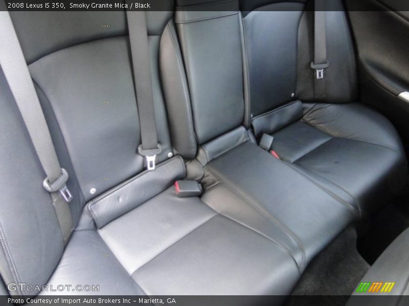 Smoky Granite Mica / Black 2008 Lexus IS 350