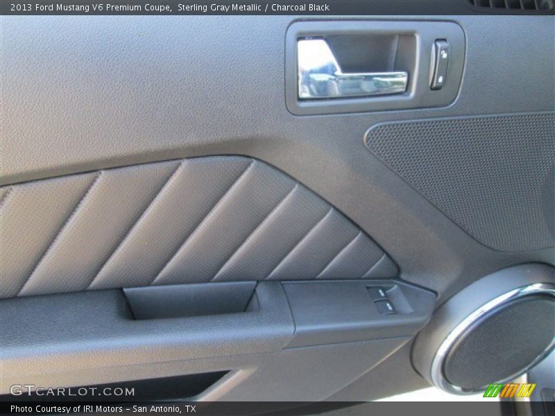 Sterling Gray Metallic / Charcoal Black 2013 Ford Mustang V6 Premium Coupe