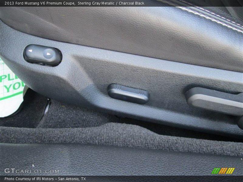 Sterling Gray Metallic / Charcoal Black 2013 Ford Mustang V6 Premium Coupe