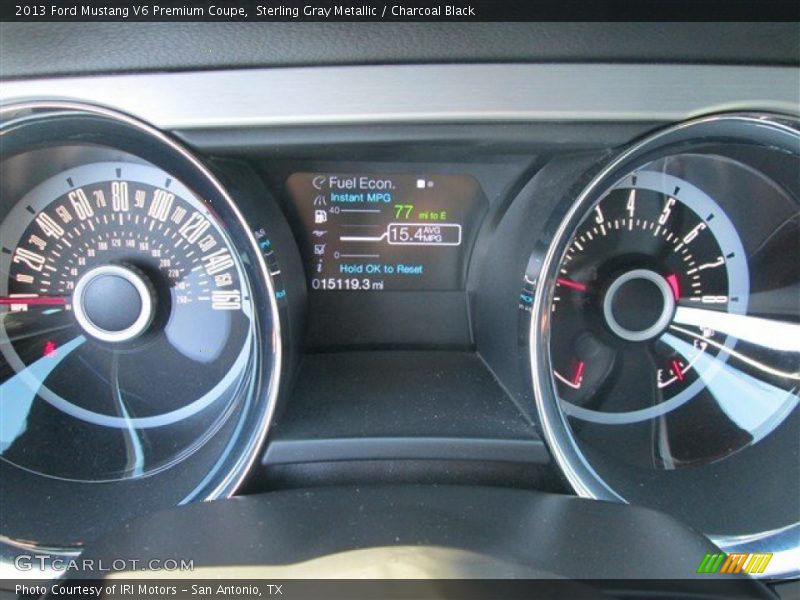 Sterling Gray Metallic / Charcoal Black 2013 Ford Mustang V6 Premium Coupe