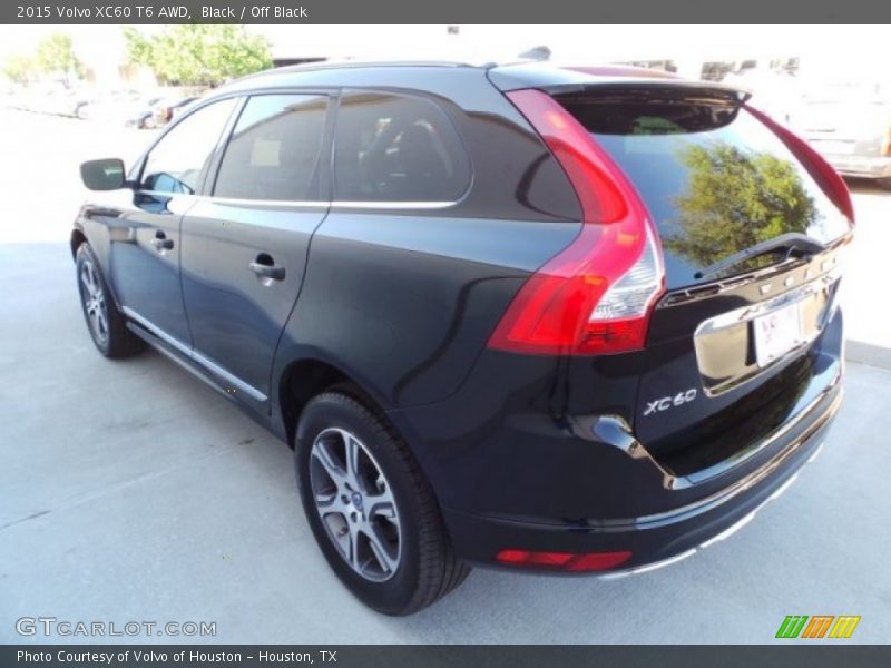 Black / Off Black 2015 Volvo XC60 T6 AWD