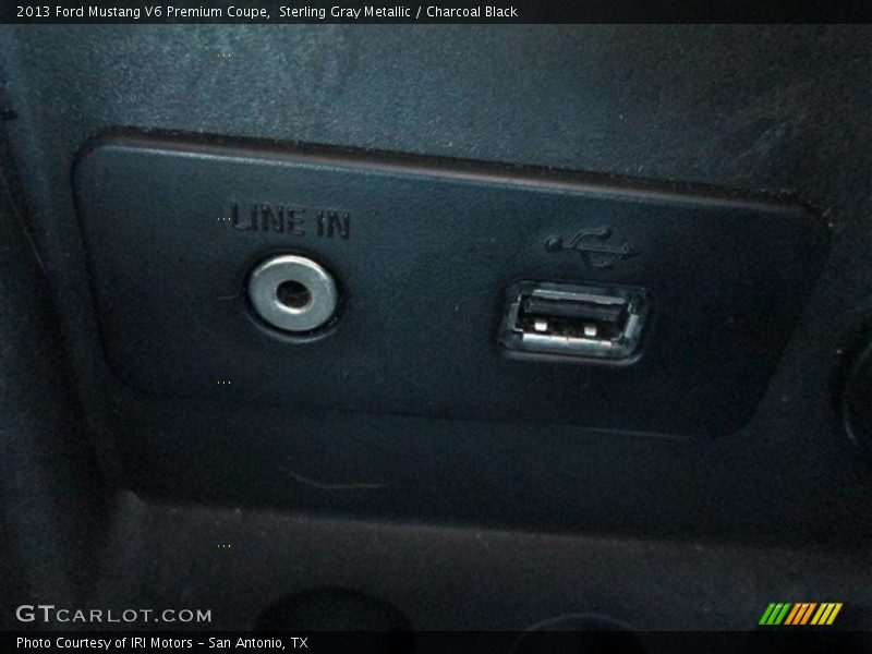 Sterling Gray Metallic / Charcoal Black 2013 Ford Mustang V6 Premium Coupe
