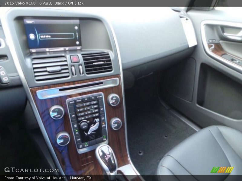 Black / Off Black 2015 Volvo XC60 T6 AWD